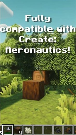 Tree Physics, Realistic Falling Trees for Minecraft (neoforge 1.21.1),Create aeronautics Sable Addon