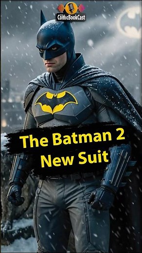 Robert Pattinson's Batman Suit in The Batman Part 2 is Blue & Gray