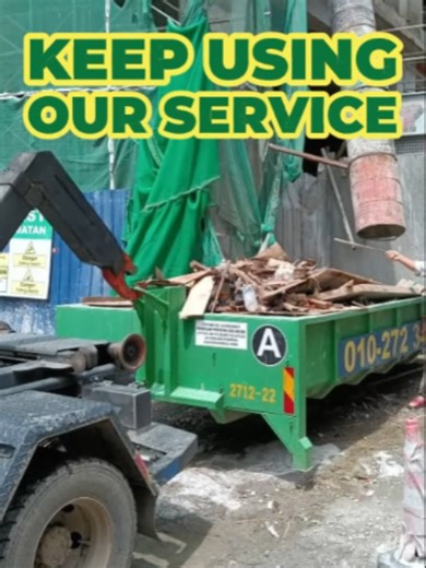 We make contractors job easier! 🏆 Dipercayai & Profesional ⭐ Servis pantas & respons cepat ⭐ Penghantaran same day tersedia ⭐ Pengurusan sisa yang sistematik ⭐ Sesuai untuk rumah & tapak pembinaan 🌱 Servis Lengkap Buang Sampah Buang sampah renovation rumah Cleaning selepas renovation Pelupusan barang lama & sisa binaan Tong sampah besar untuk rumah Roro bin untuk construction & project 🏗️ Sesuai Untuk Homeowner & Contractor Sampah renovation banyak & rumah bersepah Cara mudah buang sampah ren