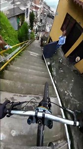 INSANE POV | Urban Downhill Race Run: Racing Down 1200 STAIRS!
