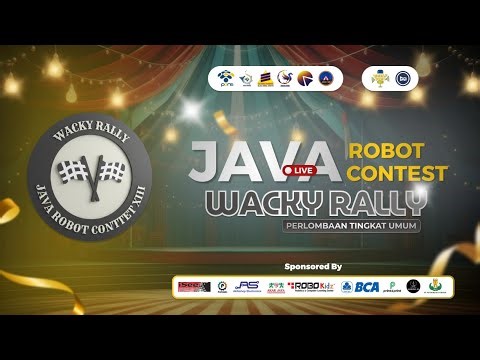 🔴LIVE | JAVA ROBOT CONTEST XIII | WACKY RALLY | Hari - 1 | 13/12/2025