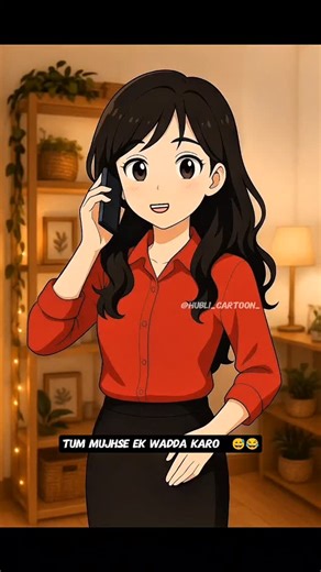 HUBLI CARTOON on Instagram: "TUM MUJHSE EK WADDA KARO 😅😂 FOLLOW @hubli_cartoon_ #instamood #instagood #comedyvideos #cartoon #tiktok"