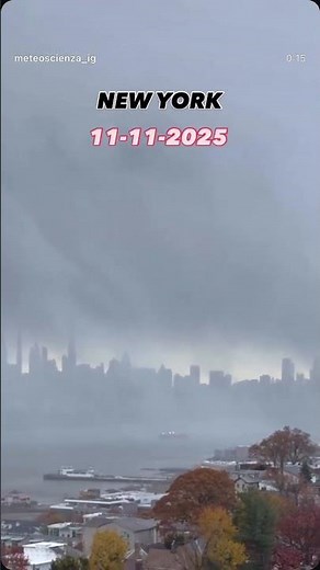 🚨 BREAKING NEWS New York sotto il morso del gelo e della neve right now!