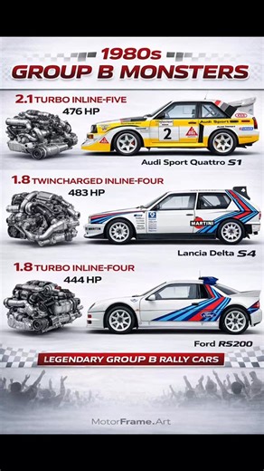 motorframe.art on Instagram: "80s Rally legend Cars"