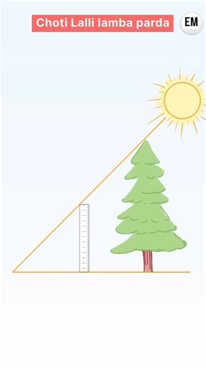 Learn With Animation on Instagram: "“Who said Trigonometry is only for exams? 🤓 I just used it to measure my door height 🏠 and even found the perfect angle of sunlight ☀️ so my curtains don’t blind me every morning 😂 That’s the magic of Maths — from classrooms to curtains, it’s everywhere! ✨ #TrigonometryInRealLife #MathsWithMasala #FunWithMaths” 🔖 Hashtags: #Trigonometry #MathsReel #LearnWithFun #MathsConcepts #TrigonometryExplained #RealLifeMaths #Class10Maths #MathsIsFun #EducationalReel
