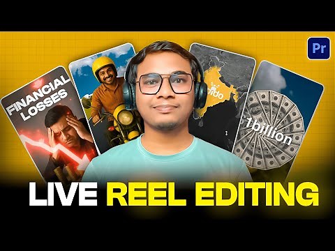 Live Reel Editing for My Client | Step by Step Viral Reels Editing | Premiere Pro Editing Tutorial