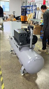 Vacuum pumps leakage test