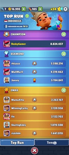 How to add friends in subway surfer #subwaysurfers