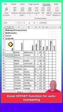 AUTO Numbering Made EASY with Excel OFFSET Function?