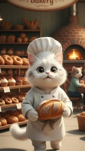 Part 2 cat hardwork story #cartoon #story #cat #animation