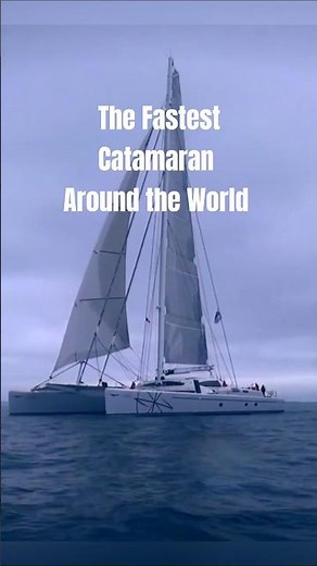The Fastest Catamaran Around the World. #yachts
