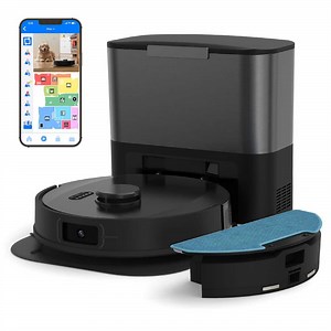 Reviews for bObsweep UltraVision 8000 Pa 12.5 in. Robotic Vacuum, with Smart Navigation, 180-Day Bag, Carbon Stainless Steel Dock, in Black | Pg 2 - The Home Depot