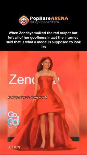 zendaya walked the red carpet in all her goofiness and the internet loved it #zendaya