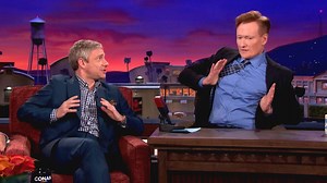 356K views · 1.7K reactions | Kevin Nealon attempts to usurp #Conan’s first-ever interview with Martin Freeman. | Team Coco | Facebook