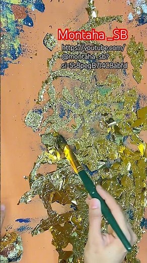 Beginners tutorial Calligraphy | Acrylic painting #art #painting #calligraphy