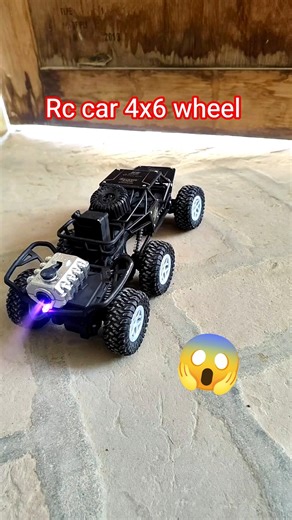 Rc Rock Crawler Pushing Back Rc Car 4x6 #shorts
