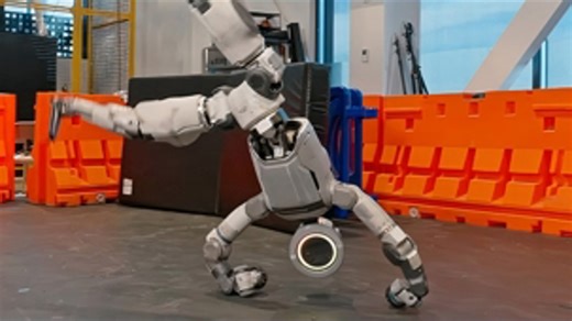 Boston Dynamics showed off its robot's gymnastic abilities, with a few mishaps to boot. | WTOL 11