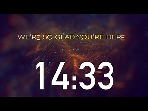 Moving 15-Minute Church Worship Service Countdown Video (Silent)