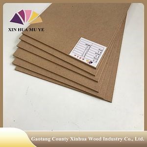 [Hot Item] Factory Price Plain Fiberboard MDF HDF for Decorative Board