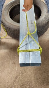 8.7M views · 132K reactions | Swing Knot Tying DIY. #tyingknot #ropeknots #reels #ropeladderknot #woodbundlehitch #RopeDIY #knots #shorts #truckerhitches #lashingknot | Millie | Facebook