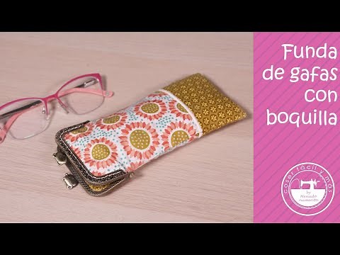 Funda de gafas con boquilla