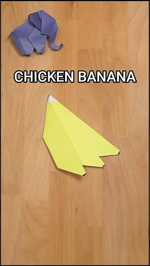 HOW TO FOLD A BANANA | DIY BANANA FRUIT ORIGAMI TUTORIAL INCLART