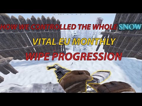 How RT Dominated On The Best Server in RUST | Clan Wipe Progression On Vital EU Monthly 2x
