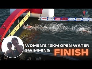 Women's 10km Open Water Swimming Finish | World Aquatics Championships Singapore 2025