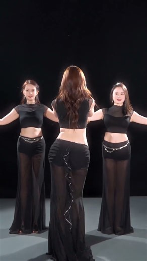 Choreography team dancing