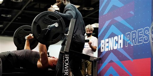 3 Drills to Max Out the NFL Combine 225-Pound Bench Press | Men’s Health Muscle