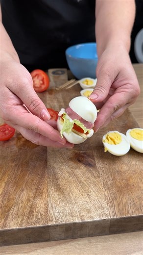 42K views · 192 reactions | Surprise everyone with this egg appetizer! Delicious and easy to make! | Super Recipes | Facebook