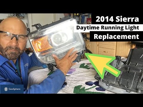 GMC Sierra Daytime Running Light Replacement