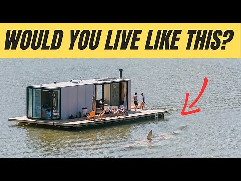UNBELIEVABLE! 5 Prefab Homes That Can Float ‐ Boathouse Edition | Houseboat