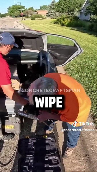 Handling Grease During Concrete Work at Victory Services