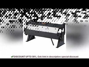 VEVOR Box and Pan Brake 24Inch / 36Inch / 48Inch 0-130 Degrees Sheet Metal Bending Brake P