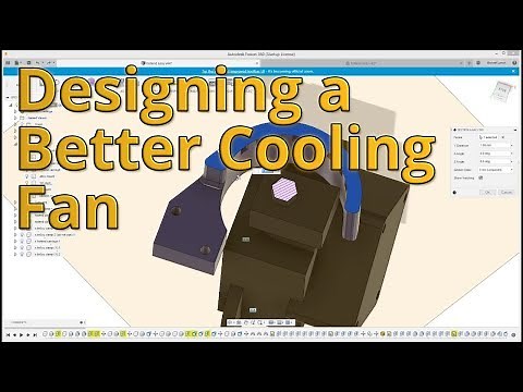 Designing a Better 3D Printer Cooling Fan
