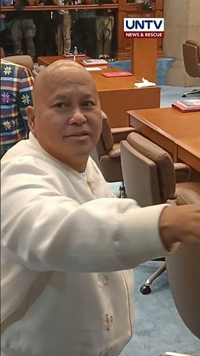 Senator Ronald 'Bato' dela Rosa, present sa sesyon ng Senado ngayong araw, May 12, 2026