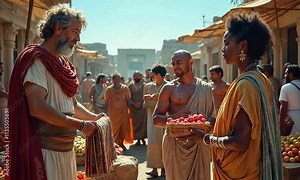 Social life of ancient Roman