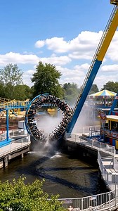 Amusement Park Ride Attraction Malfuction and Collapse! #disastercollapse #fyp #viral #reels | World Disaster