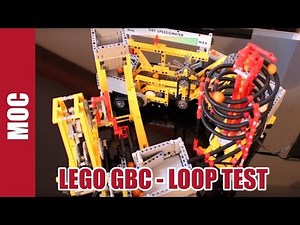 Lego Technic - Great Ball Contraption - Some Tests