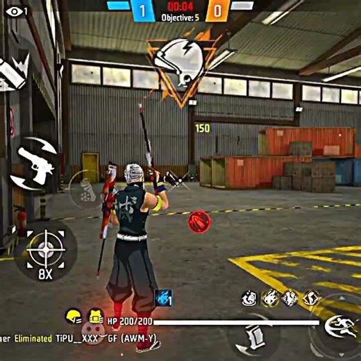 AWM POWER 24 Hour 😱🔥 | One Shot Headshot | Free Fire MAX Gameplay | NadimGaming