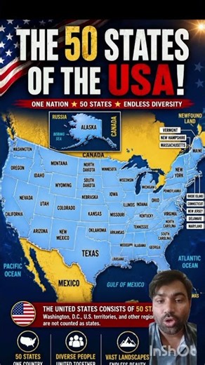 🇺🇸 50 States of the USA —
