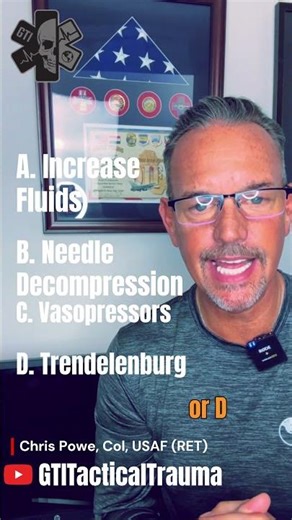 FP-C Exam | Tension Pneumothorax in Flight #gtiacademy #traumacare #podcast