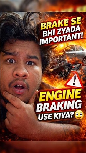 Engine Braking Se Accident Kaise Bache? 😳 Bike Control Secret