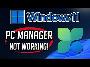 Microsoft PC Manager Not Working Fix Windows 11/10 [Tutorial]