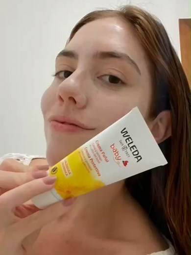 A Melhor Máscara Facial com Baby Creme da Weleda