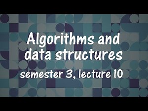 A&DS S03E10. Finite State Automata