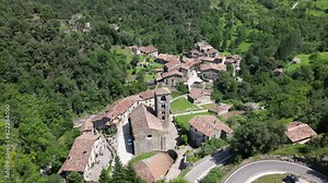 Ancient medieval town, Beget, Catalonia, Spain