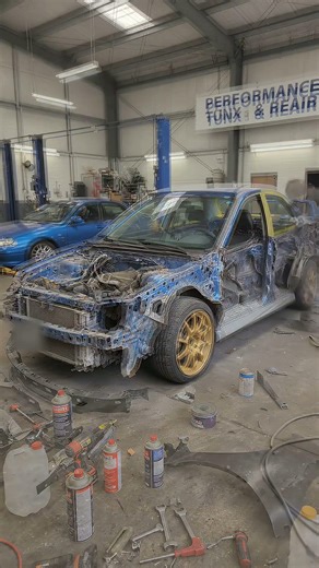Subaru Impreza WRX STI has been standing in the rain for 10 years, can we restore it?