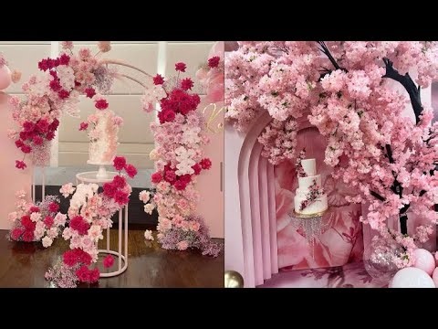 Luxury Pink Floral Party Decoration Ideas 2026🩷